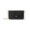 LOUIS VUITTON M83589 Félicie Pochette M82477 size 21*3*12 cm